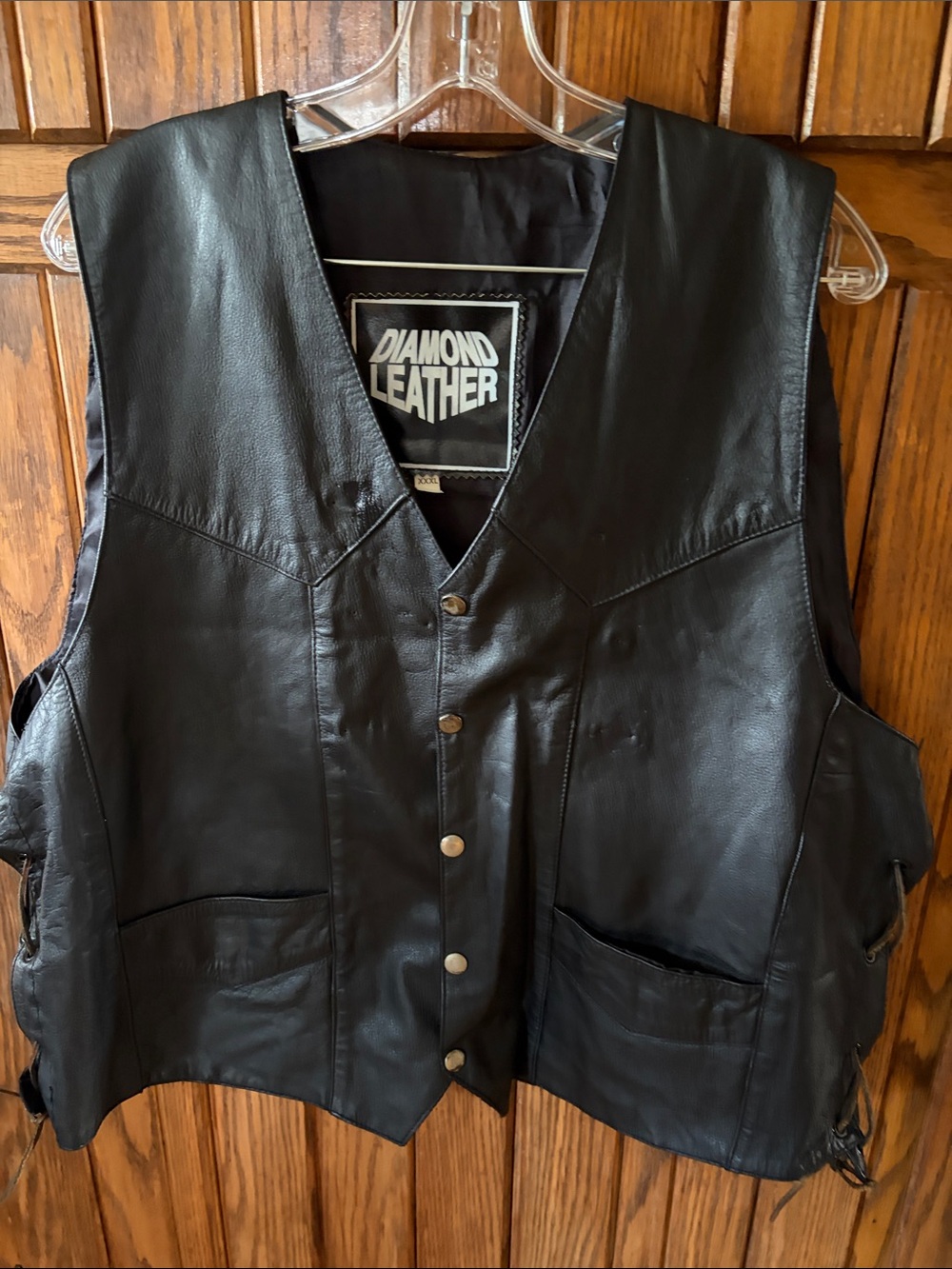 Men’s Harley Davidson Leather Vest 
Size XXXL
